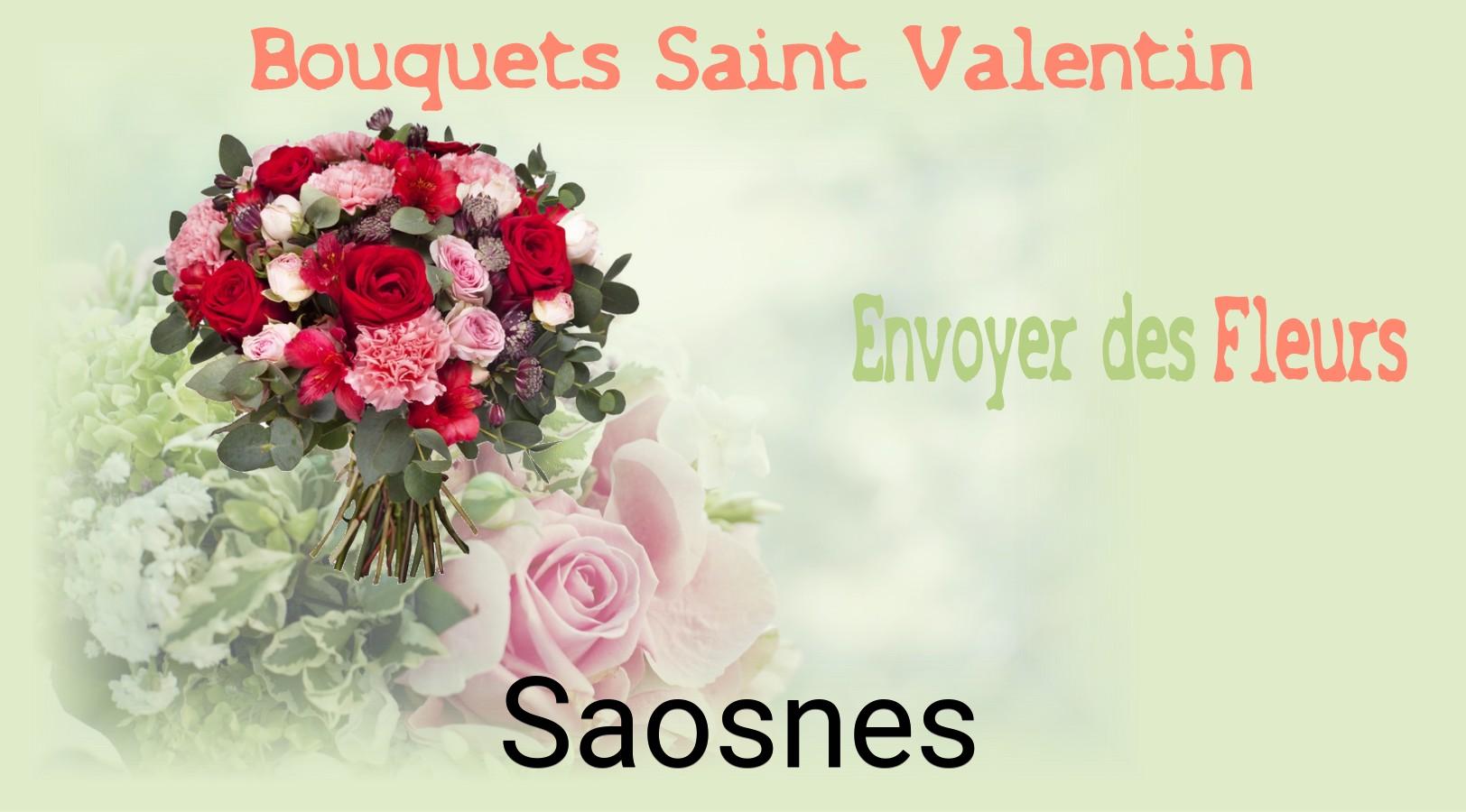 Roses de Saint-Valentin livrées à Saosnes